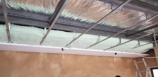 Insulated Isoboard Ceiling